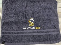 The Sebastian Silk button towel